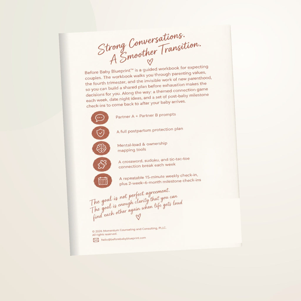 Before Baby Blueprint Paperback Workbook